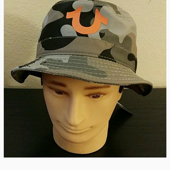 Mens Camouflage Bucket Hat 